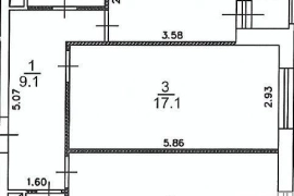 Недвижимость Квартиры / 2-к квартира, 68 м², 21/24 эт.