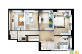 4-к квартира, 101.6 м², 23/26 эт.