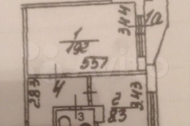 1-к квартира, 38.1 м², 16/17 эт.