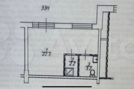 Свободного назначения, 27,7 м²