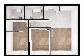 2-к квартира, 65.2 м², 20/32 эт.